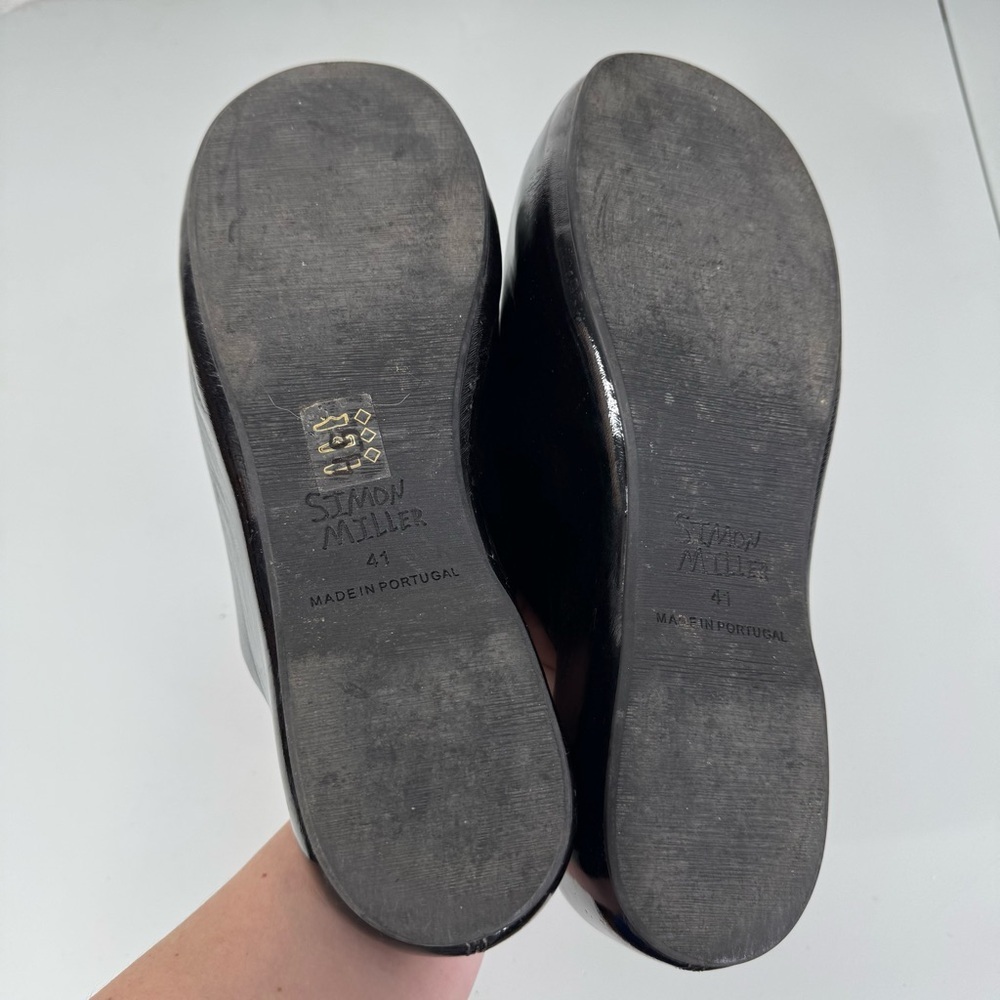 Simon Miller Black Bubble Clogs Size 41 - Picture 10 of 12